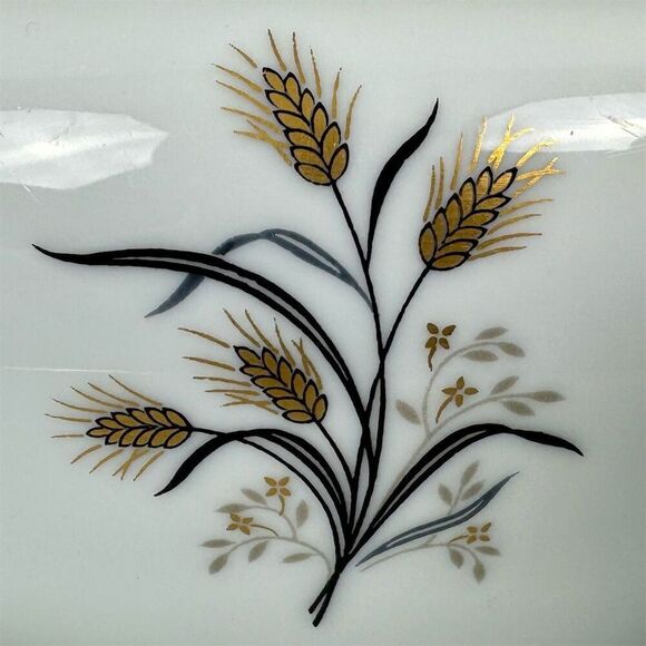 Noritake Wheatcroft Gravy Boat w/ Attached Underplate Vintage China 5852 - Picture 2 of 12